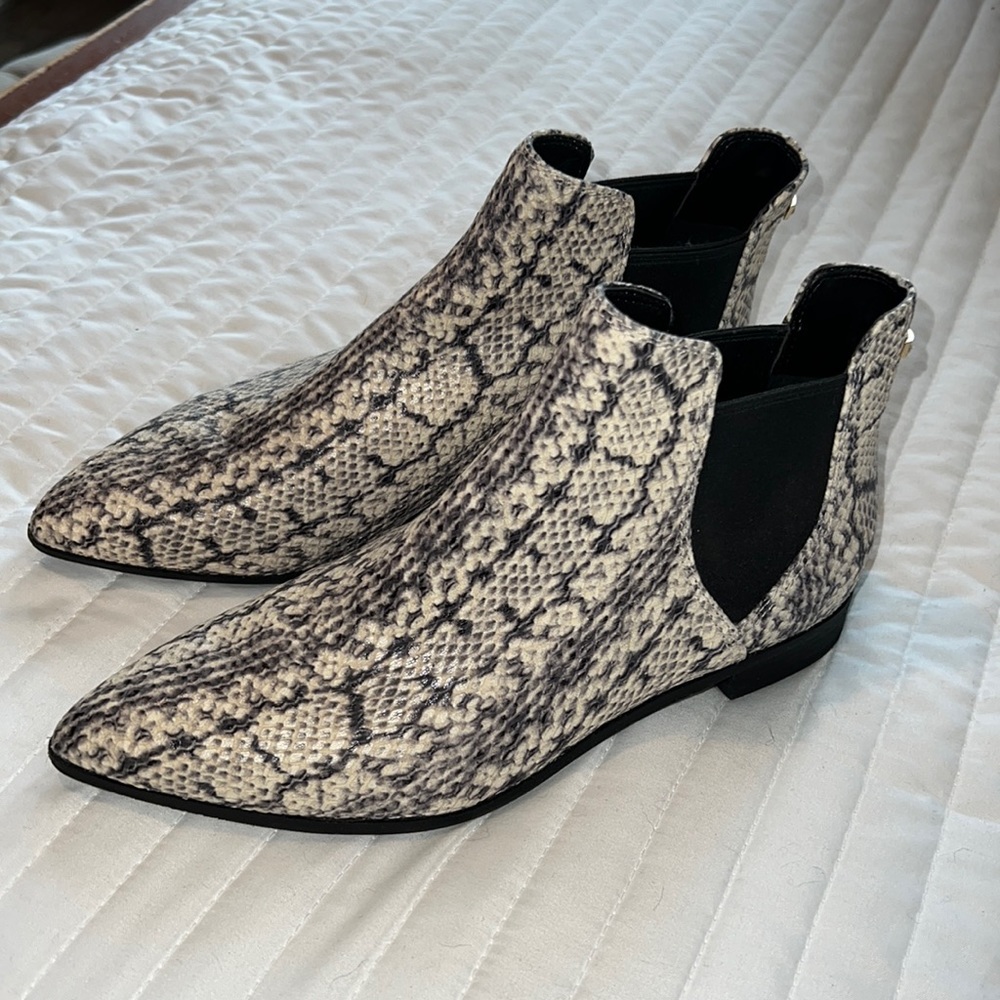 Cole Haan Grand Bootie Snake Skin 7.5